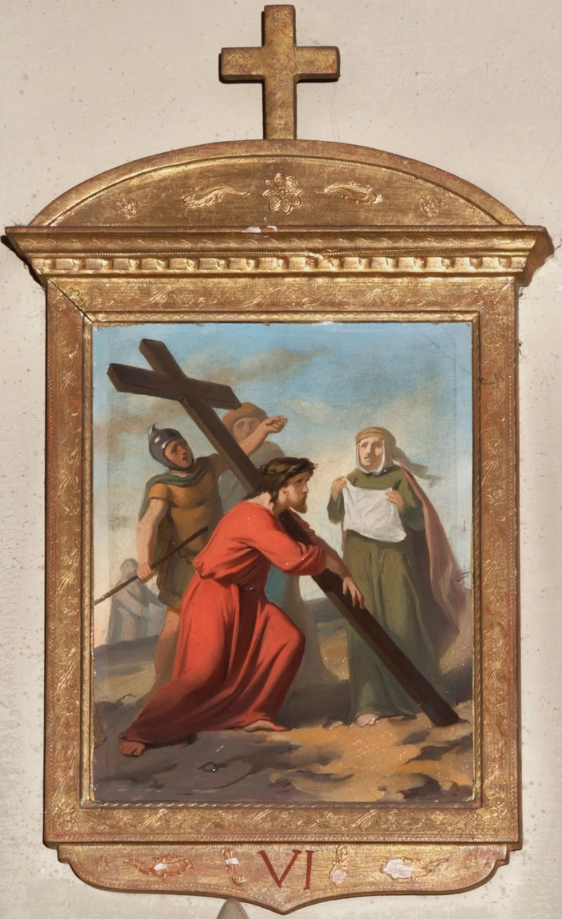 A. - Gesù Cristo asciugato dalla Veronica